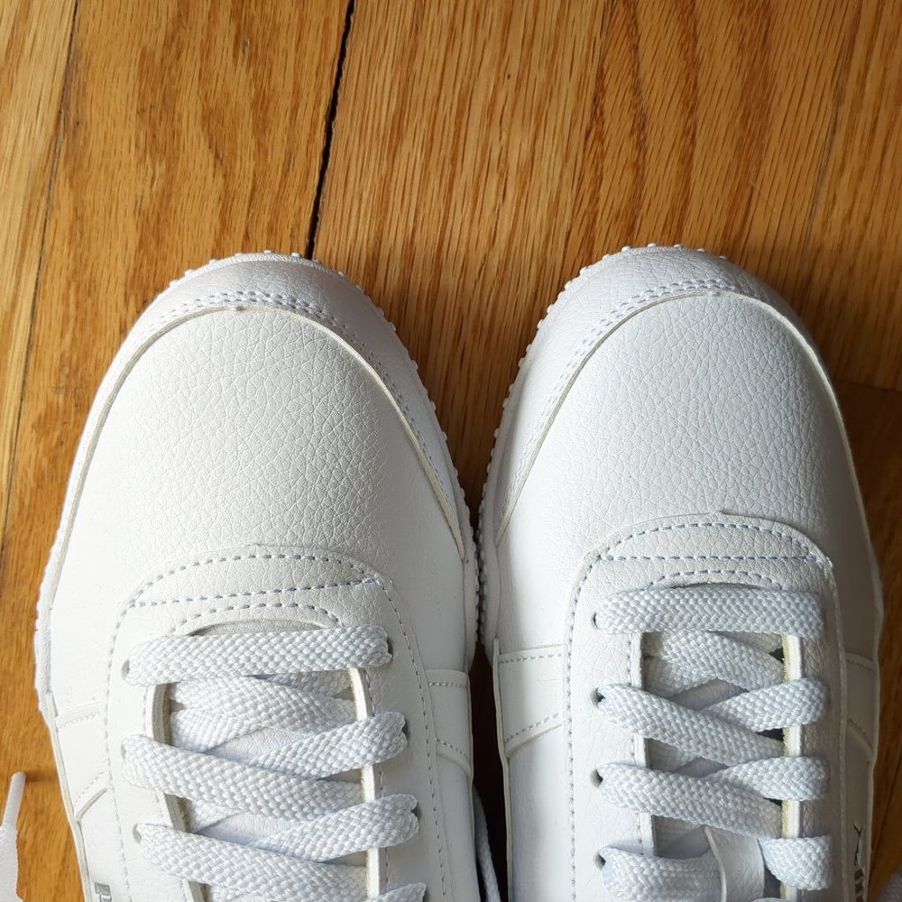 [SOLD] NWT Puma Bella Low Top Sneakers Classic White Athletic Running Shoes - Picture 7 of 14